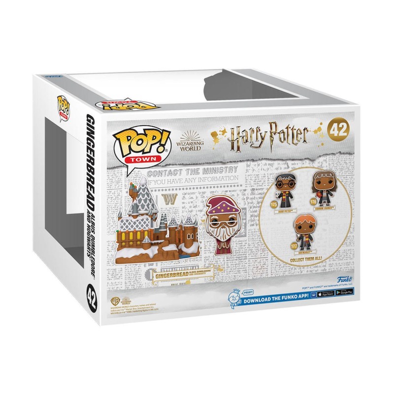 Funko Pop! Movies: Dumbledore & Poudlard - Gingerbread Albus Dumbledore And Hogwarts 42
