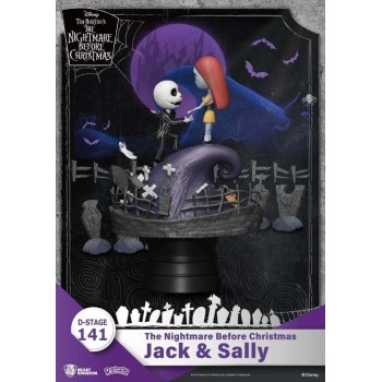  Disney: Nightmare before Christmas Jack & Sally Φιγούρα ύψους 15εκ. BKDDS-141 Beast Kingdom