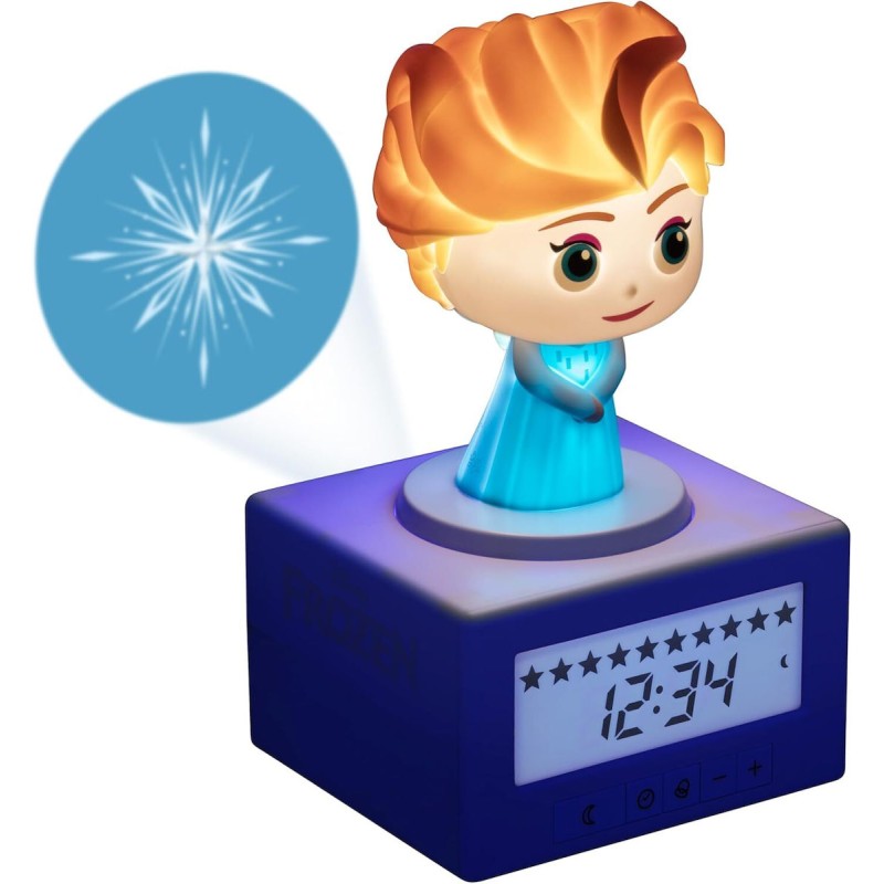 Frozen officially licensed Icon Alarm Clock Elsa