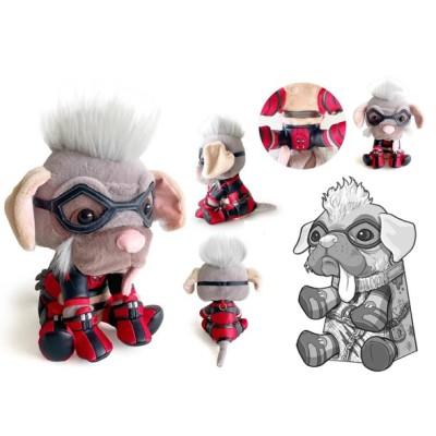 Deadpool Officially licensed Plush Figure Dogpool 25cm