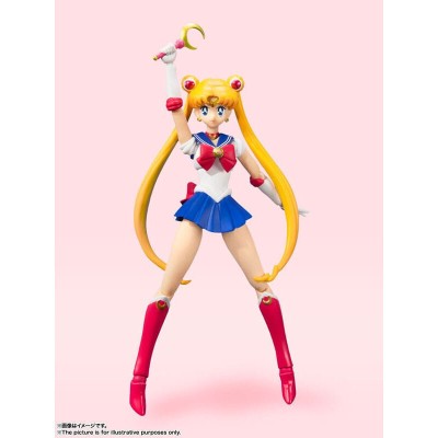 Sailor Moon S.h Figuarts Action Figure Sailor Moon Animation Color Edition 14Cm