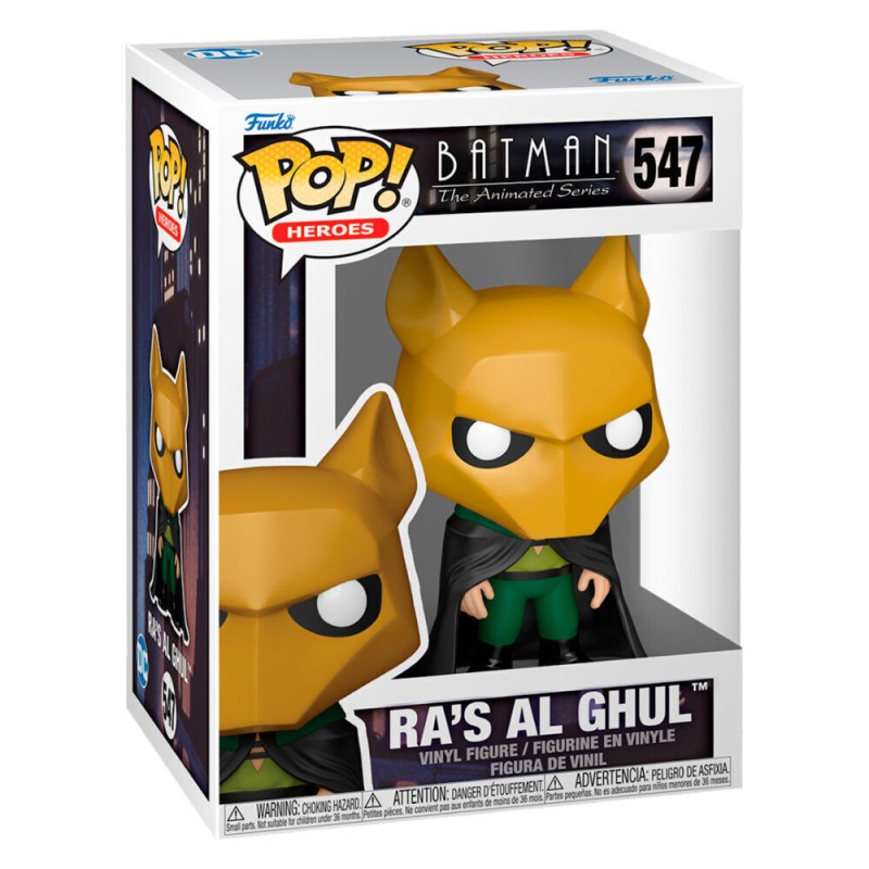 Batman: The Animated Series POP! Heroes Vinyl Ras al Ghul 9cm 547