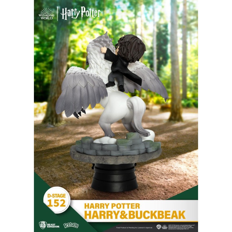 Harry Potter D-Stage PVC Diorama Harry & Buckbeak 16 cm