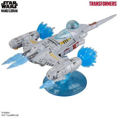 Star Wars x Transformers Action Figure The Mandalorian / N-1 Starfighter 19cm