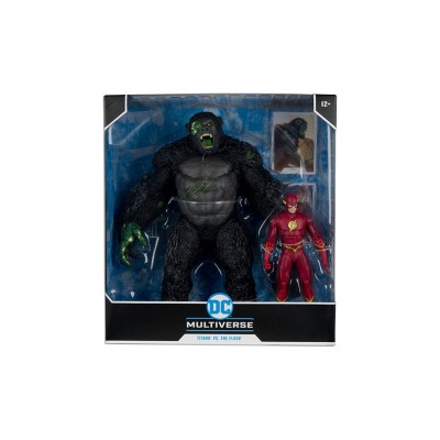 DC Multiverse Action Figure 2-Pack Flash vs. Titano 18cm