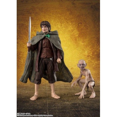 Lord Rings S.h Figuarts Action Figures Frodo Baggins & Gollum
