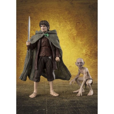 Lord Rings S.h Figuarts Action Figures Frodo Baggins & Gollum