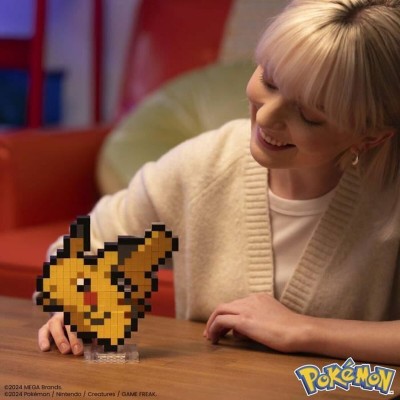 Pokémon MEGA Construction Set Pikachu Pixel Art