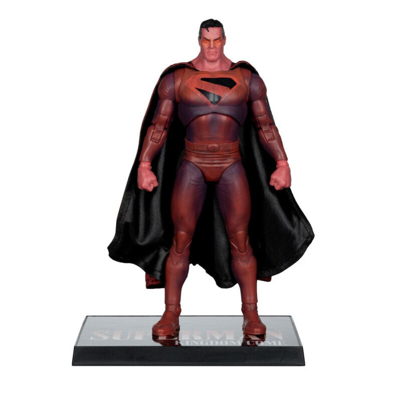 DC Multiverse McFarlane Cover Recreations Action Figure Superman (Kingdom Come) (Gold Label) 18cm