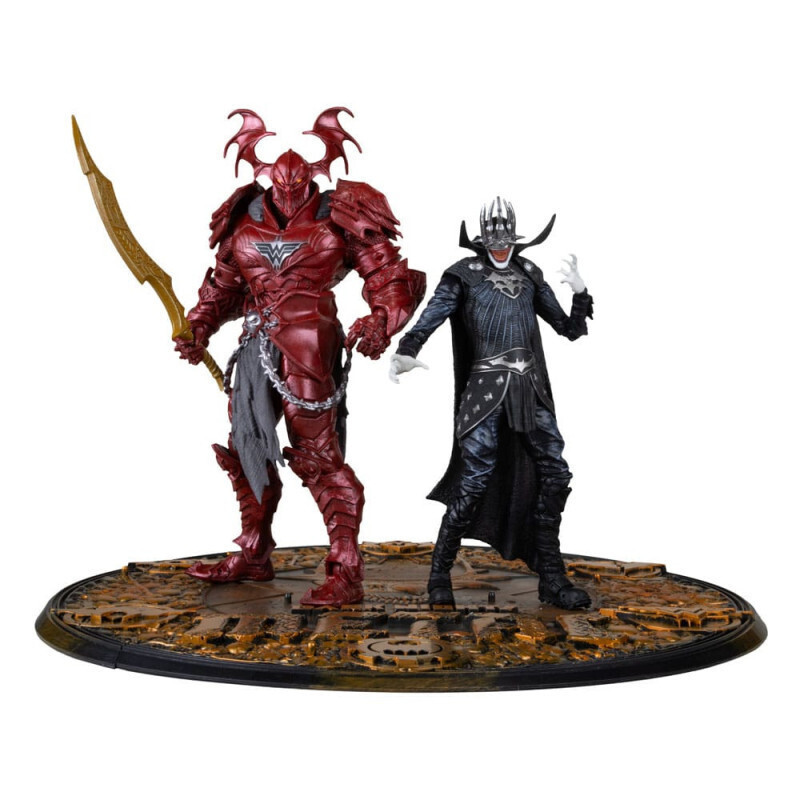 DC Multiverse McFarlane Collector Edition Action Figure 2-Pack #04 Batman who laughs (Knight Armor) & Merciless (Dark Multiverse) 18cm
