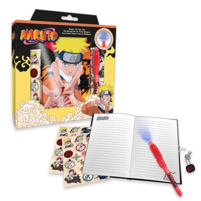 Naruto Secret Diary Set with Lock