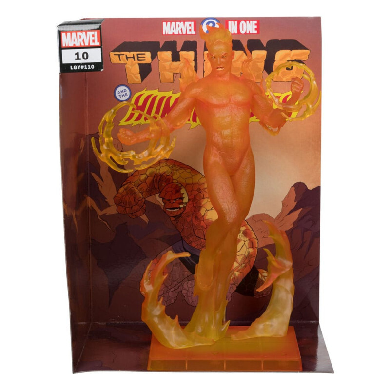 Marvel Collection PVC Statue 1/6 Human Torch (Marvel 2 in 1 #10) 29cm