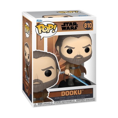 Funko Pop! Movies: Star Wars - Dooku 810 Bobble-Head