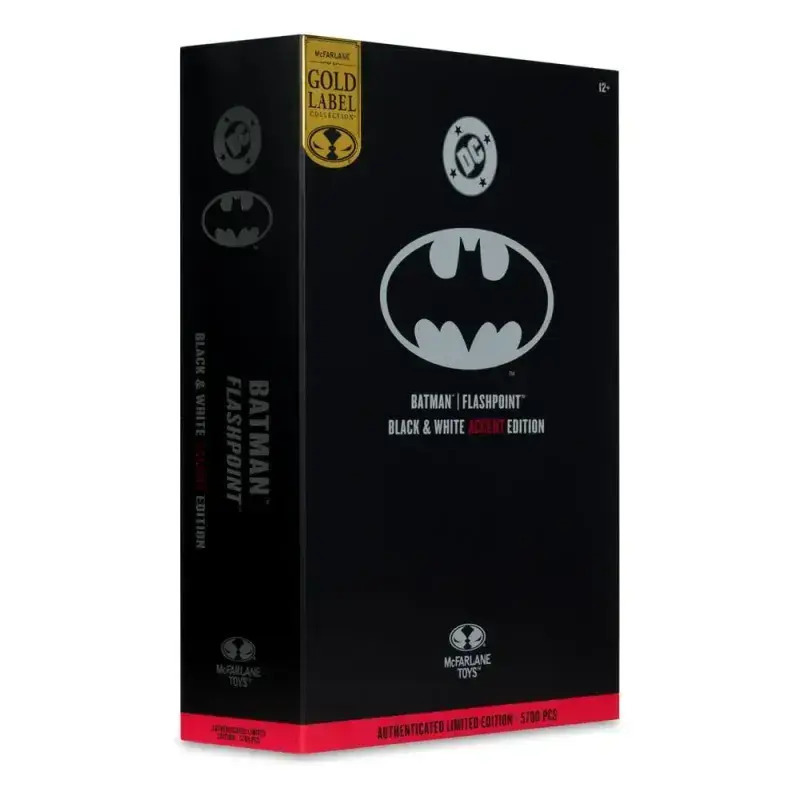 Φιγούρα Δράσης Dc Multiverse: Gold Label - Batman Flashpoint (black & White Accent Edition) Batman 18εκ. MCF17662