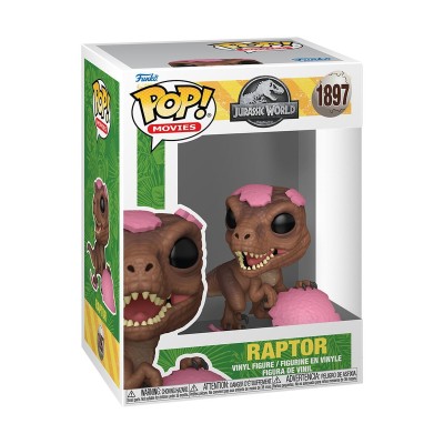 Funko Pop! Movies: Jurassic World - Raptor (Pink Egg) 1897