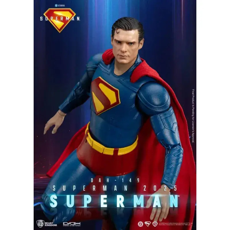 Superman 2025 Action Figure Superman & Krypto 21cm