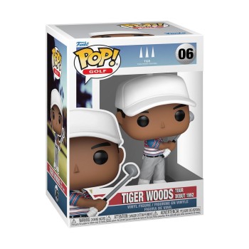 Tiger Woods POP! Golf Vinyl Figure Tour Debut 1992 9cm 06