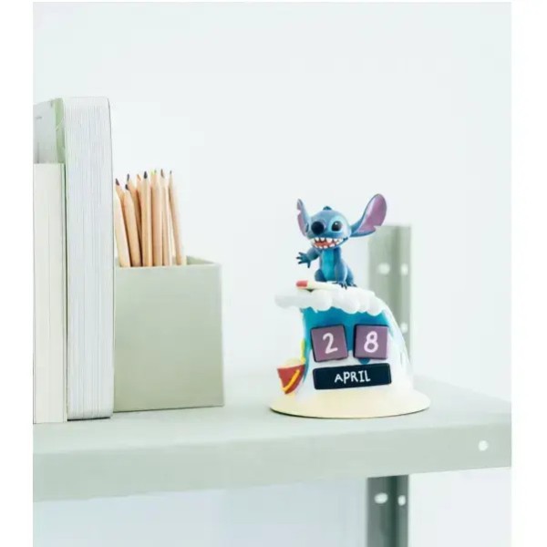 Lilo & Stitch Surfer Stitch Officially licensed 3D Perpetual Calendar