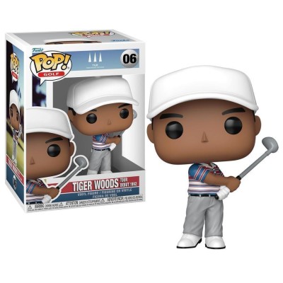 Tiger Woods POP! Golf Vinyl Figure Tour Debut 1992 9cm 06
