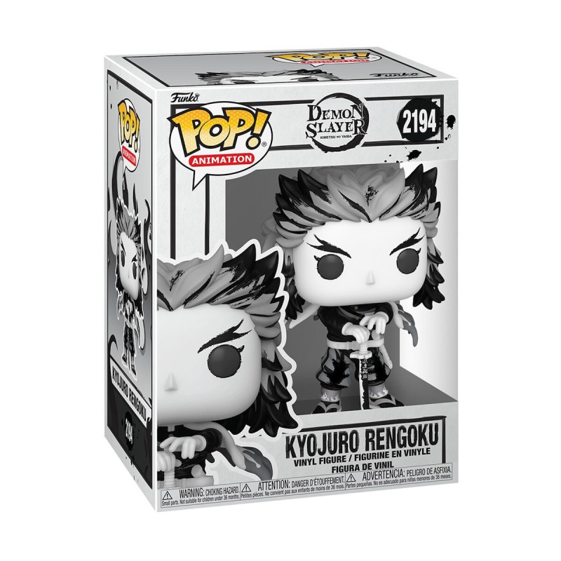 Funko Pop! Animation: Demon Slayer: Kimetsu no Yaiba - Kyojuro Rengoku (Sumi-Ink) 2194