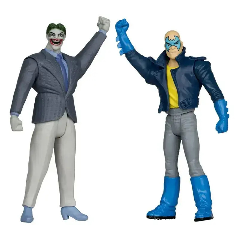 DC Direct Page Punchers Action Figure 4-Pack Batman & Son of Batman & Superman & Joker 7cm
