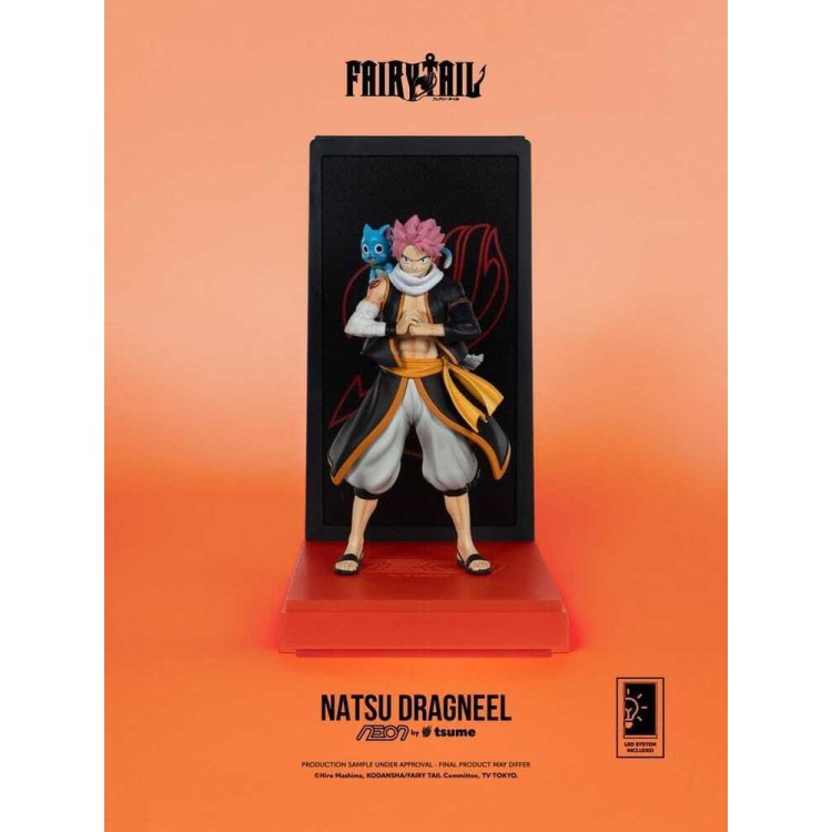 Fairy Tail Neon Figure 1/9 Natsu Dragneel 25cm