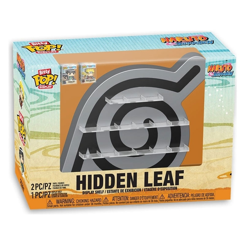 Naruto Bitty POP! Display Vinyl Figures Hidden Leaf (with 2 Figures)