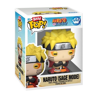 Naruto Bitty POP! Display Vinyl Figures Hidden Leaf (with 2 Figures)