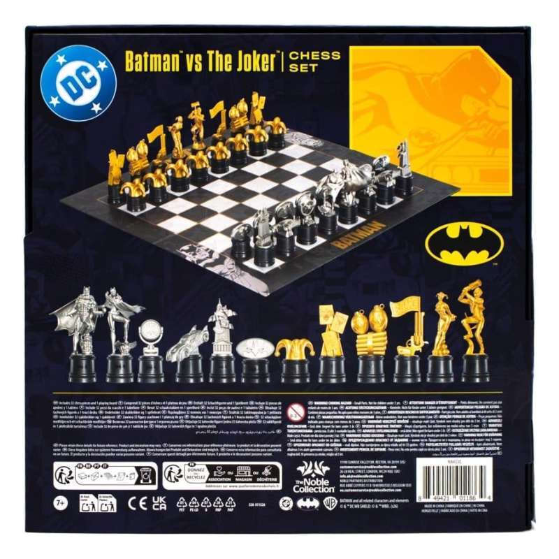 DC Comics Chess Set Batman vs. The Joker 47cm