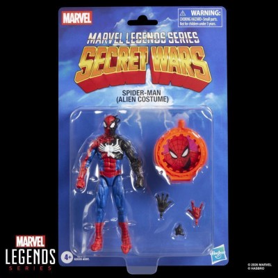 Secret Wars Marvel Legends Action Figure Spider-Man (Alien Costume) 15cm