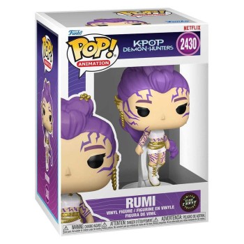 KPop Demon Hunters POP! Animation Vinyl Figures Rumi 2430 Glows in the Dark Chase