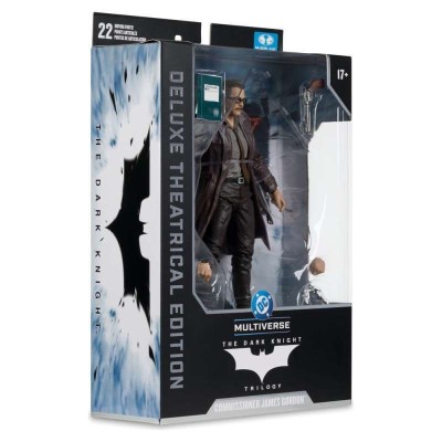 DC Multiverse Action Figure Commissioner James Gordon (The Dark Knight Trilogy) Deluxe Theatrical Edition 18cm