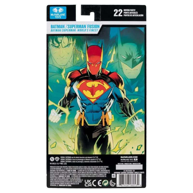 DC Multiverse Action Figure Batman (Superman World's Finest) 18cm