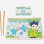 Hunter x Hunter Ceramic Sushi Set with Chopsticks Gon & Killua