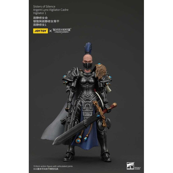 Warhammer Horus Heresy Actionfigur Sisters Silence Argent Lynx Vigilator Cadre Vigilator 1 19Cm