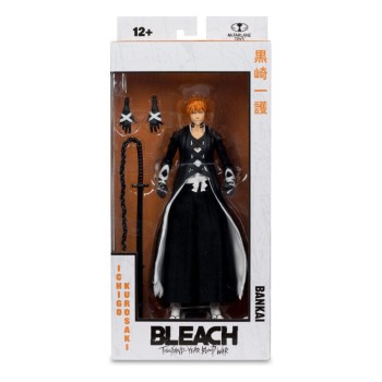 Bleach Thousand-year Blood War Action Figure Ichigo Kurosaki Fullbring Bankai 18Cm