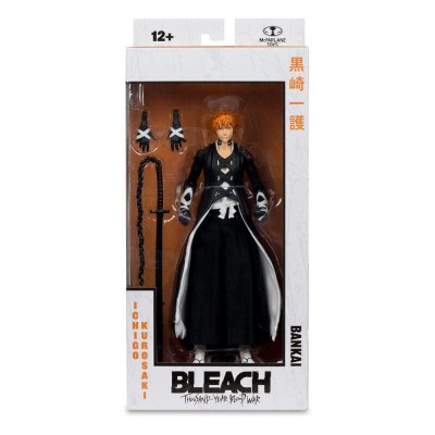 Bleach Thousand-year Blood War Action Figure Ichigo Kurosaki Fullbring Bankai 18Cm