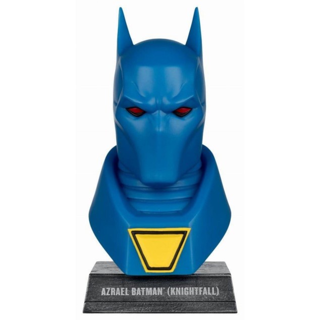 Batman DC Direct Mini-Replica 1/3 Azrael Batman Mask (Batman: Knightfall) (Gold Label Collection) 18cm