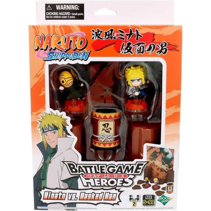 Naruto game Minato vs. Masked Man